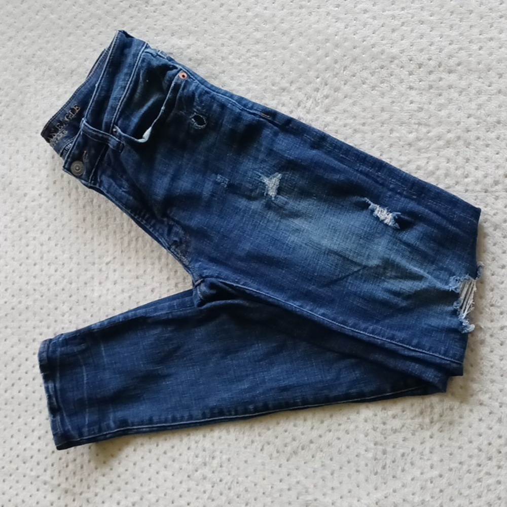 American Eagle distressed next level Stretch Jeans size 30 - Picture 8 of 16